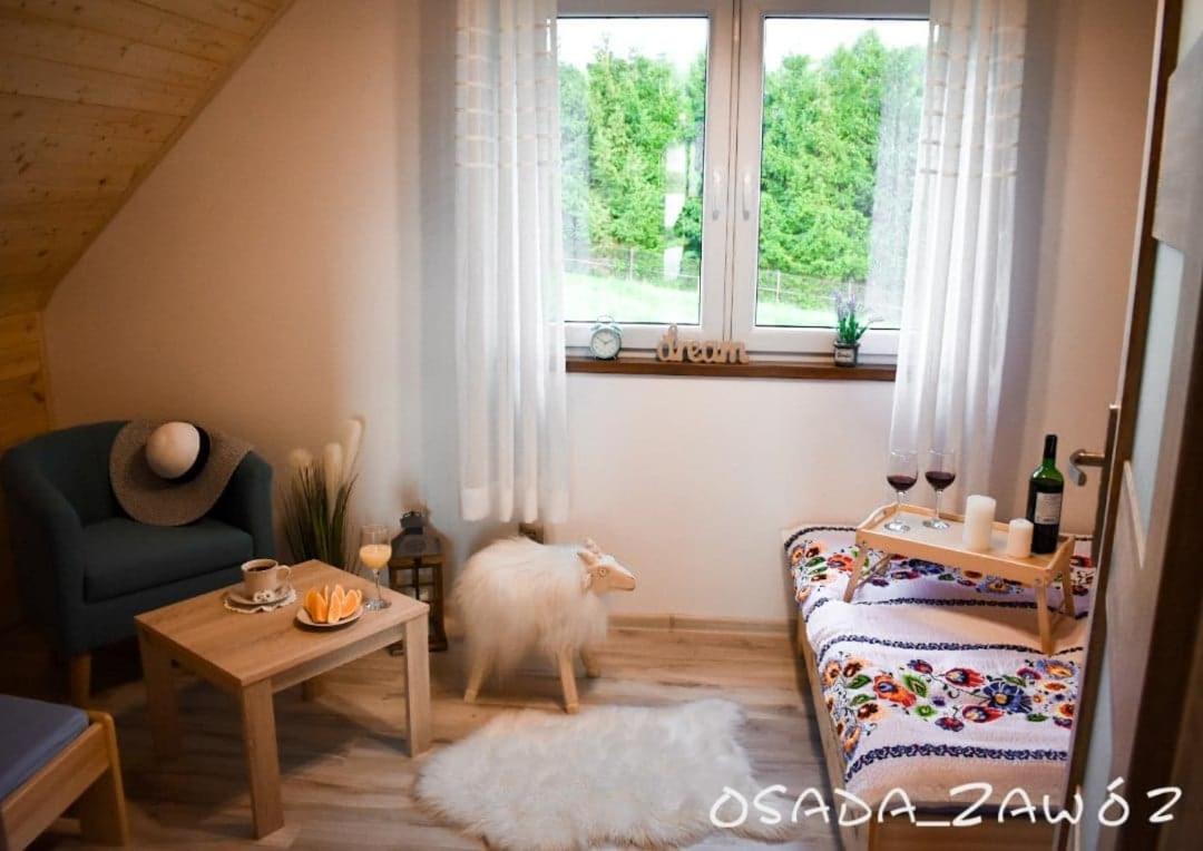 Vila Osada Zawóz Exteriér fotografie